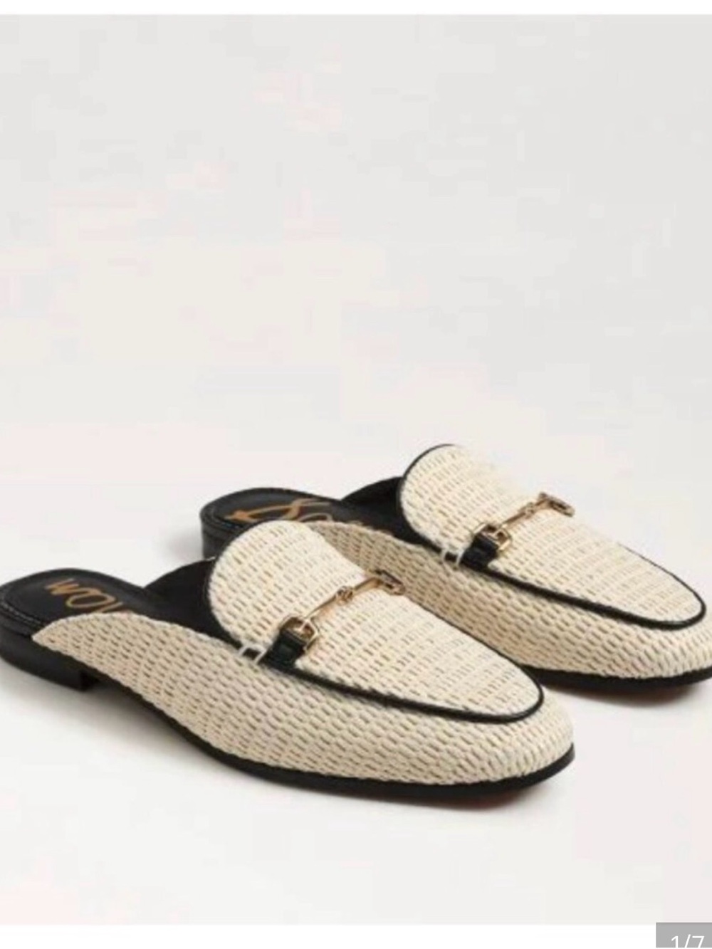 Sam Edelman Linnie Raffia mule